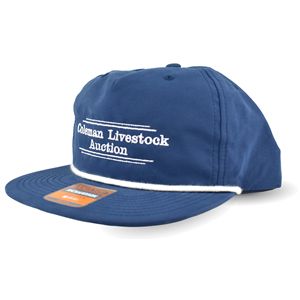 Navy Blue/White
