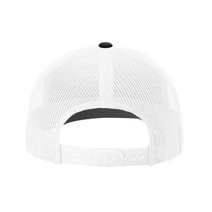 Black/White Blank Back View