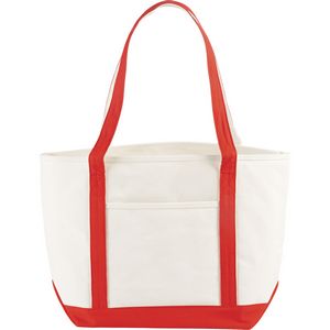 Beige/Red