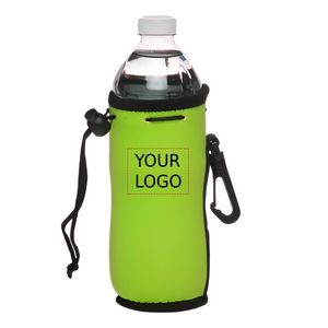 Neoprene Drawstring Bottle Insulator, 12 oz.