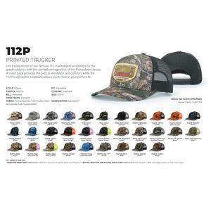 R112P Hat Color Options