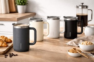 18 Oz. Stainless Steel Camping Mug