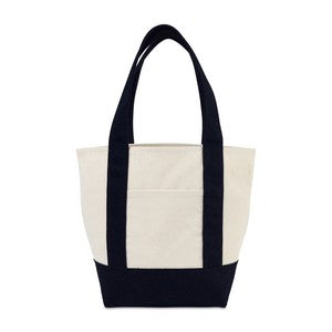 Mini Canvas Tote - Black