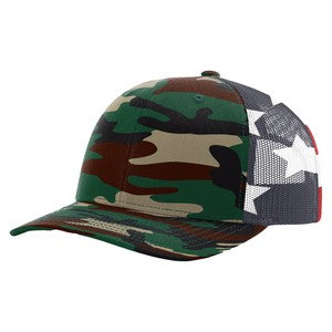 Green Camo & Flag