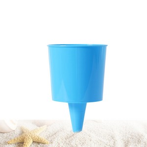 Beach Sand Cup Holder for Beverage Phone Sunglass Key Coaster Accessory