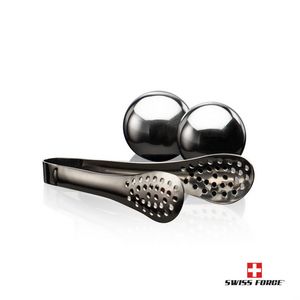 Set of 2 balls & tong (Blank)