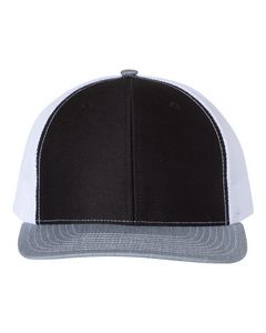 Black/White/Heather Gray