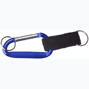 Monster Carabiner with Split Key Ring and Strap