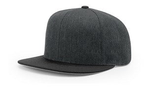 6 Panel High Profile Front with Flat Bill