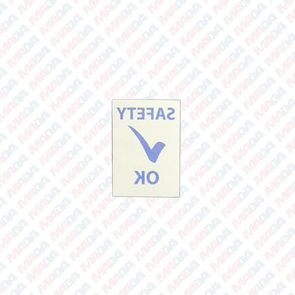 Safety Check OK Decal (100 Pack)