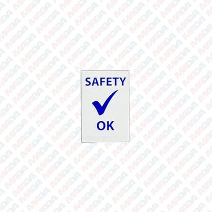 Safety Check OK Decal (100 Pack)