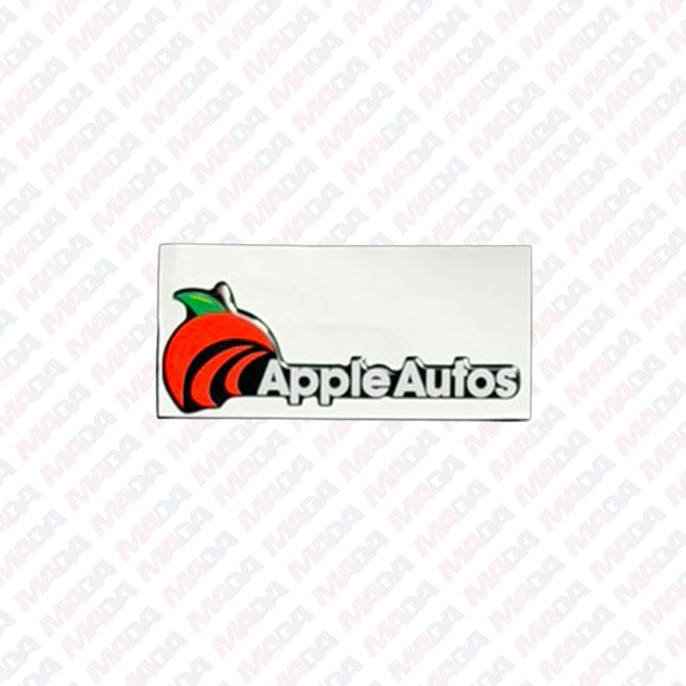 Stroke Dome Decal Black - Apple Auto Group (100 Pack)