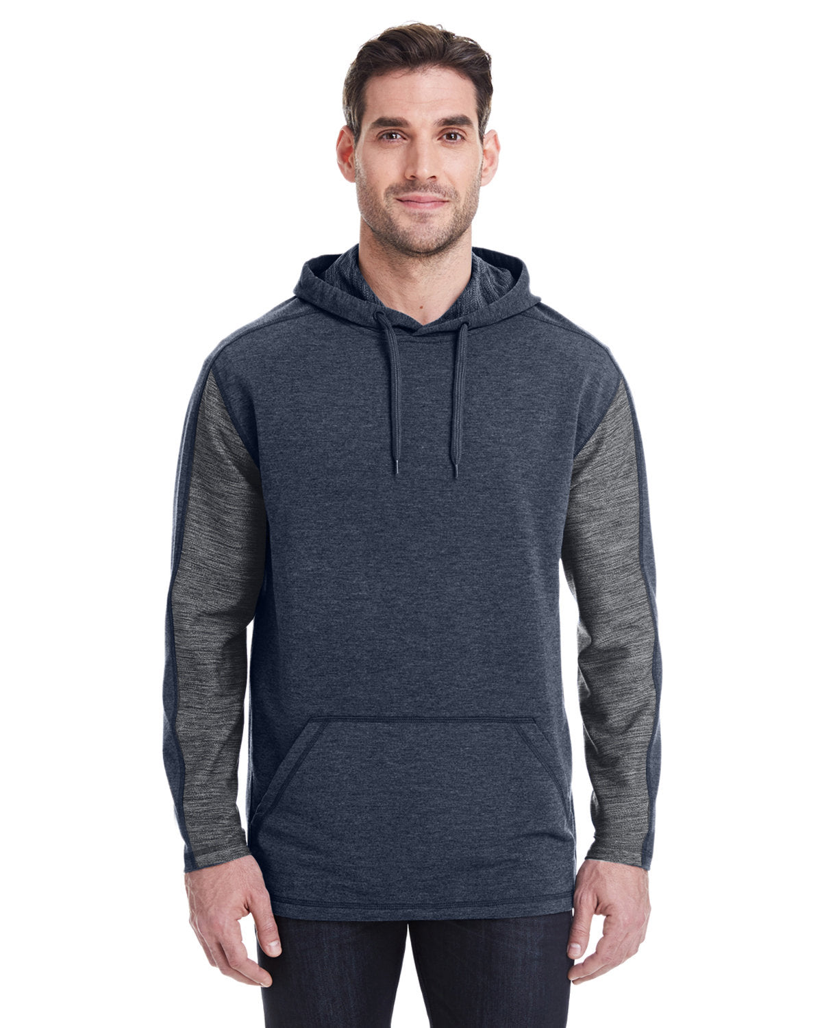 Adult Omega Stretch Hooded Sweatshirt