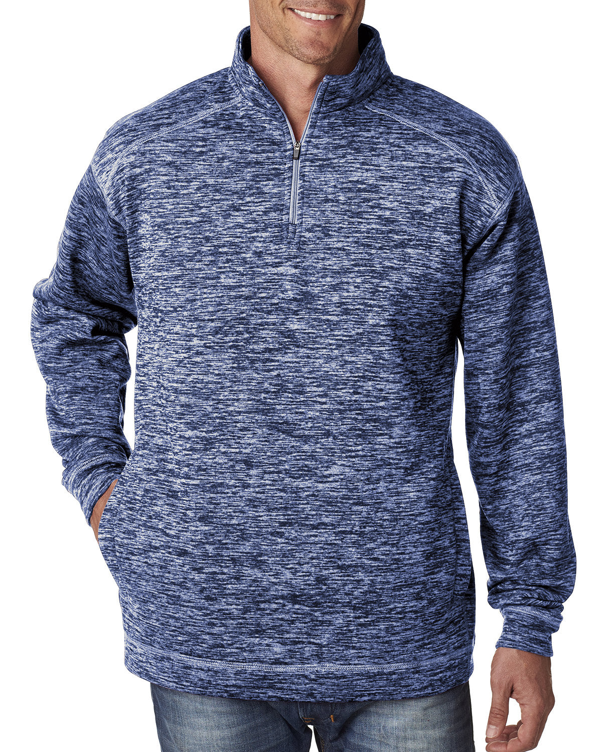 Adult Cosmic Poly Fleece Quarter-Zip