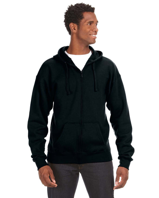 Adult Premium Full-Zip Fleece Hooded Sweatshirt