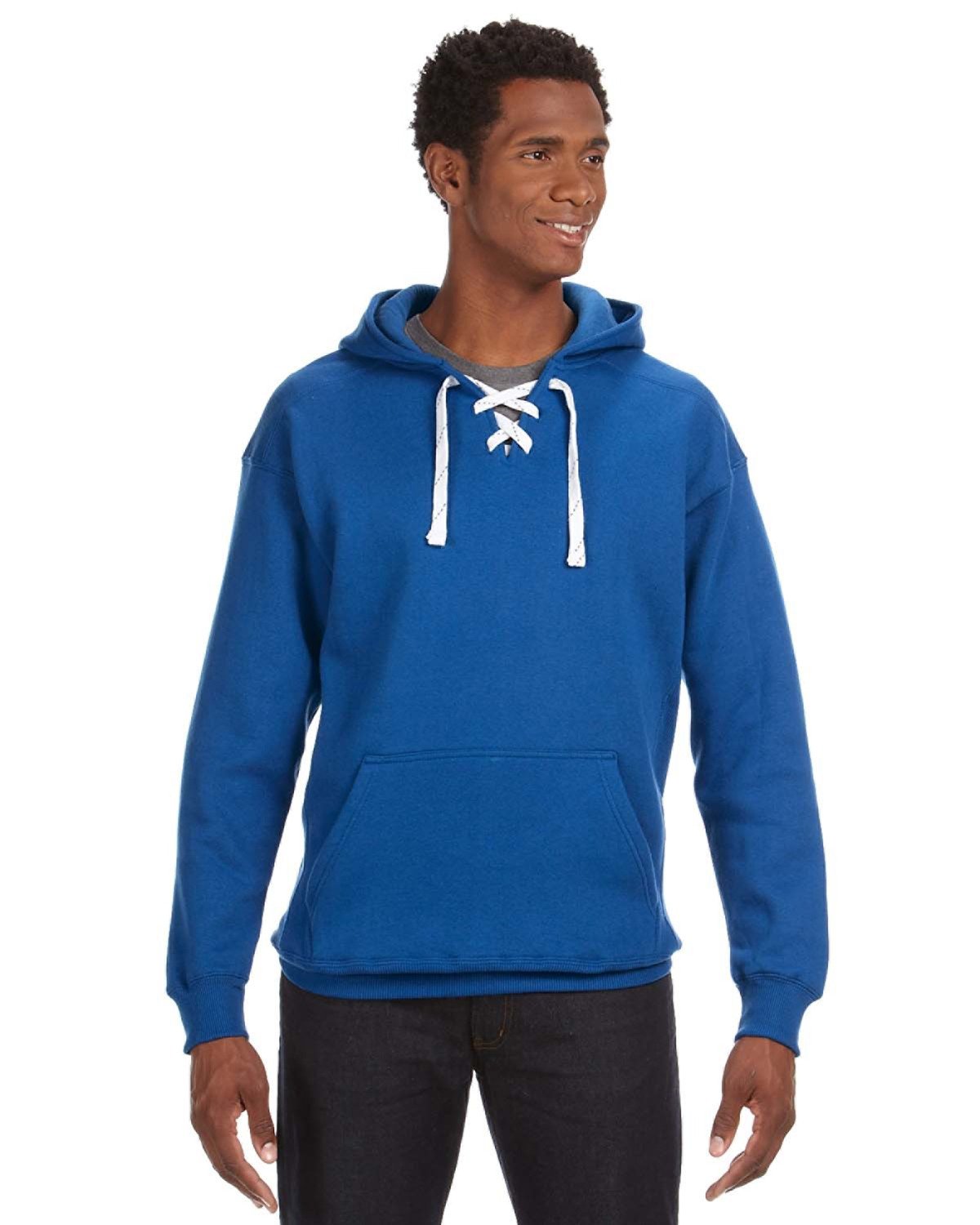 Adult Sport Lace Hooded Sweatshirt