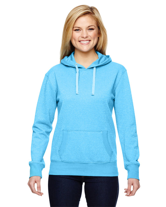 Ladies' Glitter French Terry Hooded Sweatshirt