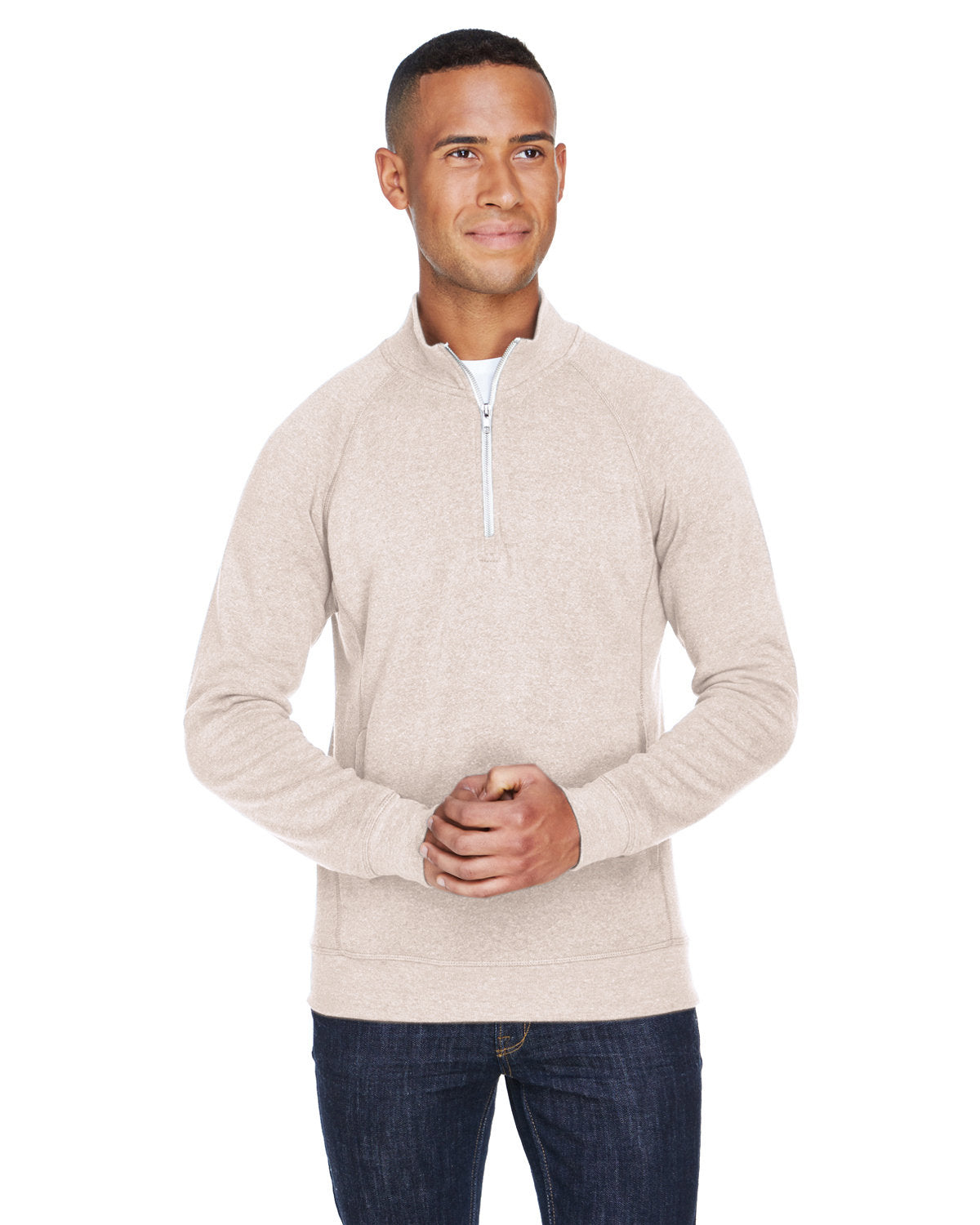 Adult Triblend Fleece Quarter-Zip