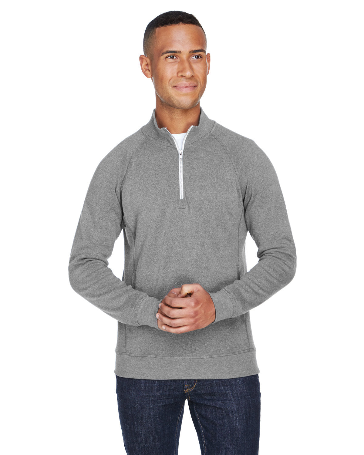 Adult Triblend Fleece Quarter-Zip
