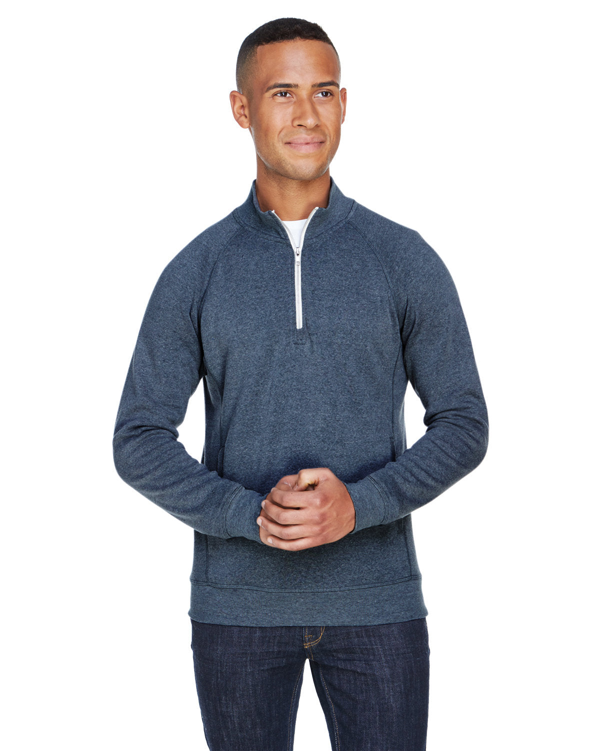 Adult Triblend Fleece Quarter-Zip