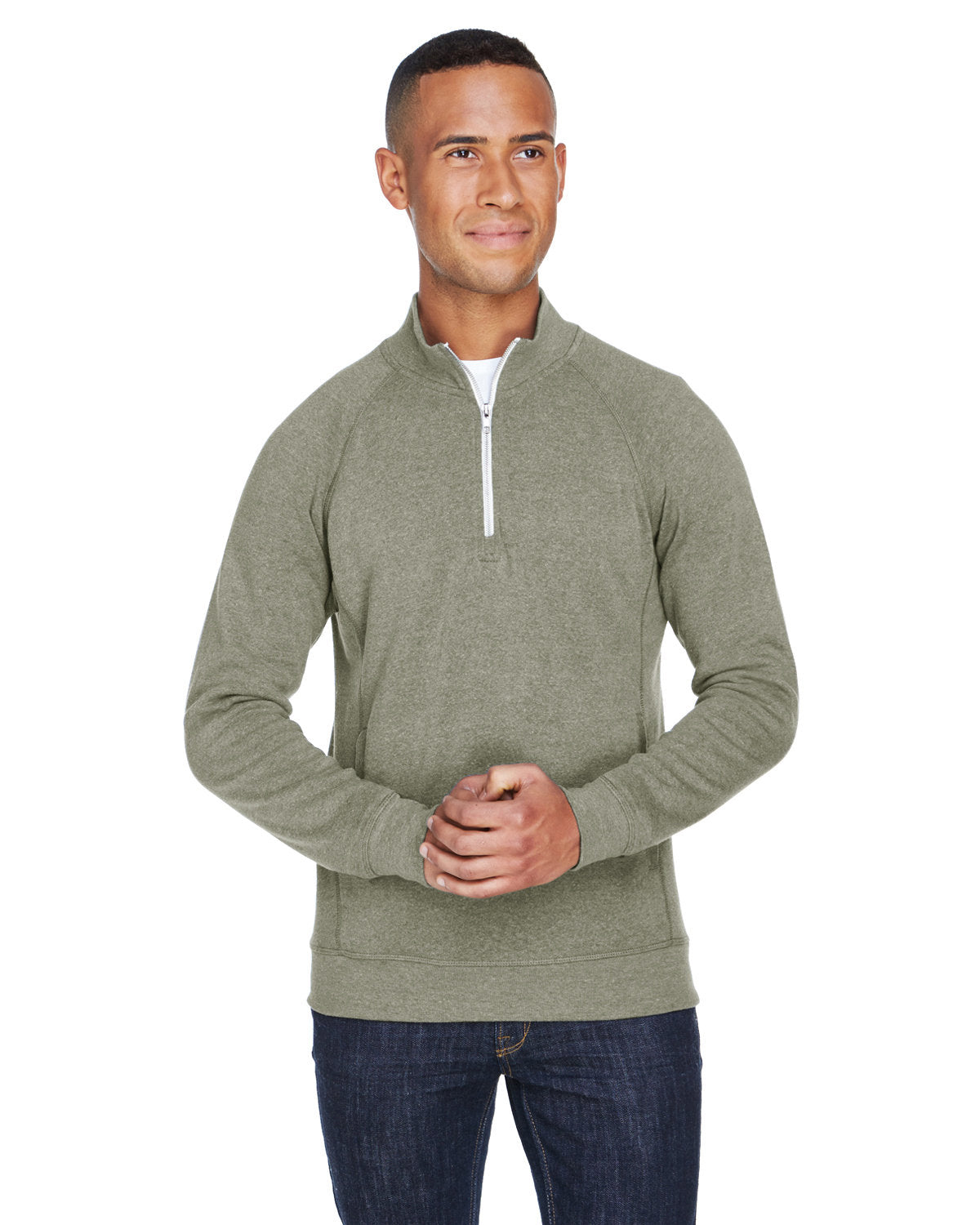 Adult Triblend Fleece Quarter-Zip