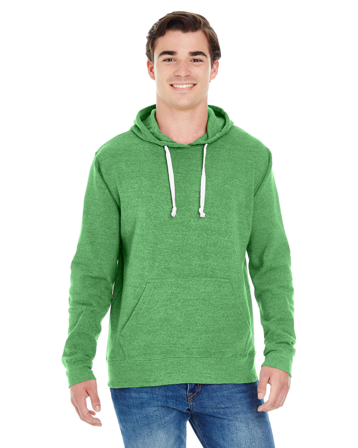 Adult Triblend Pullover Fleece Hooded Sweatshirt