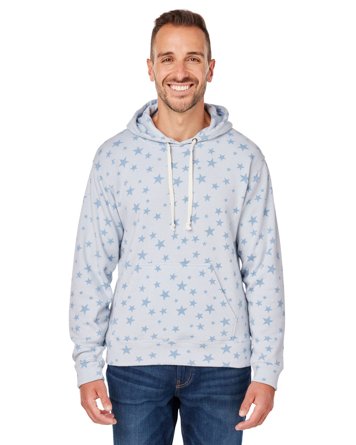 Adult Triblend Pullover Fleece Hooded Sweatshirt