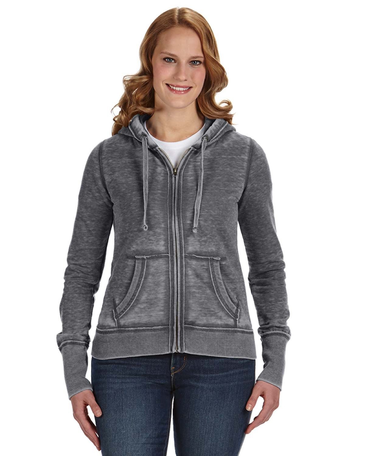 Ladies' Zen Full-Zip Fleece Hooded Sweatshirt