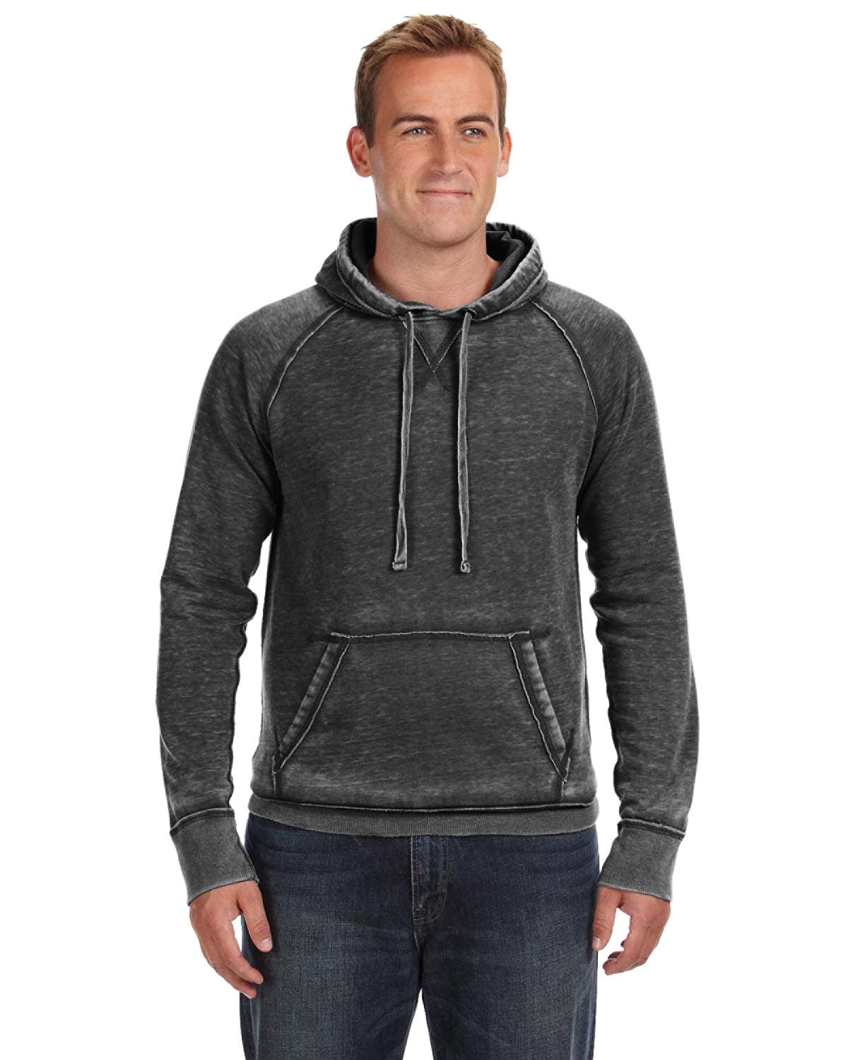 Adult Vintage Zen Fleece Pullover Hooded Sweatshirt