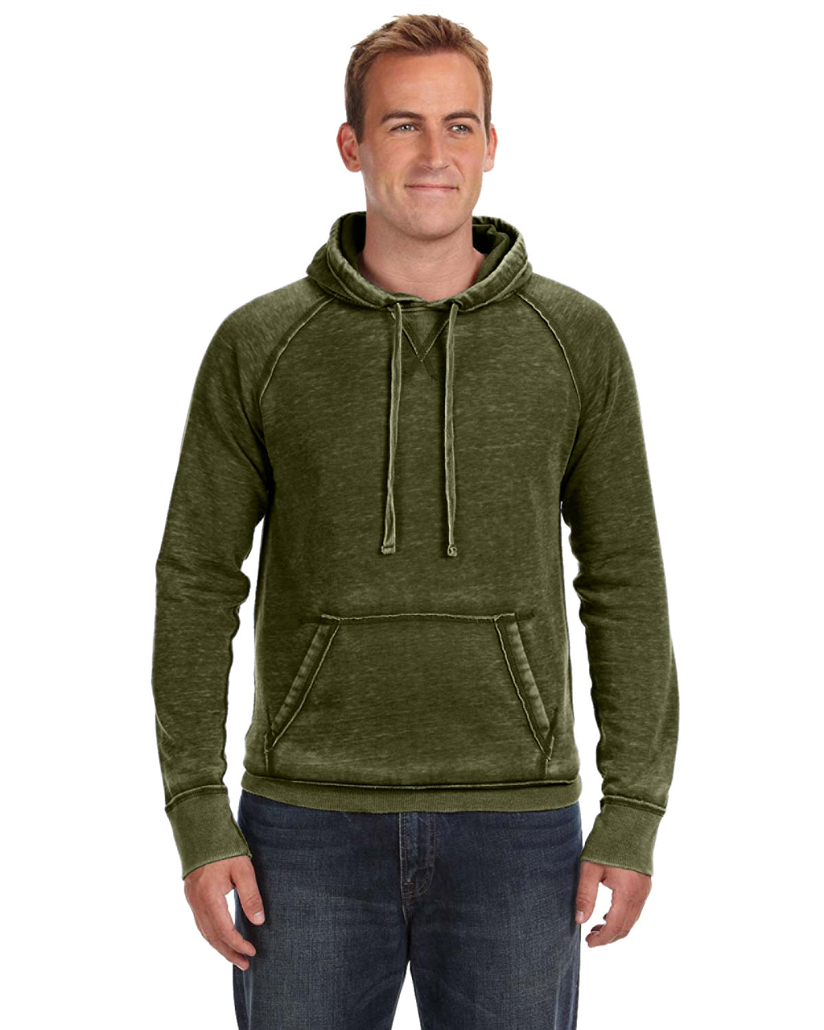 Adult Vintage Zen Fleece Pullover Hooded Sweatshirt