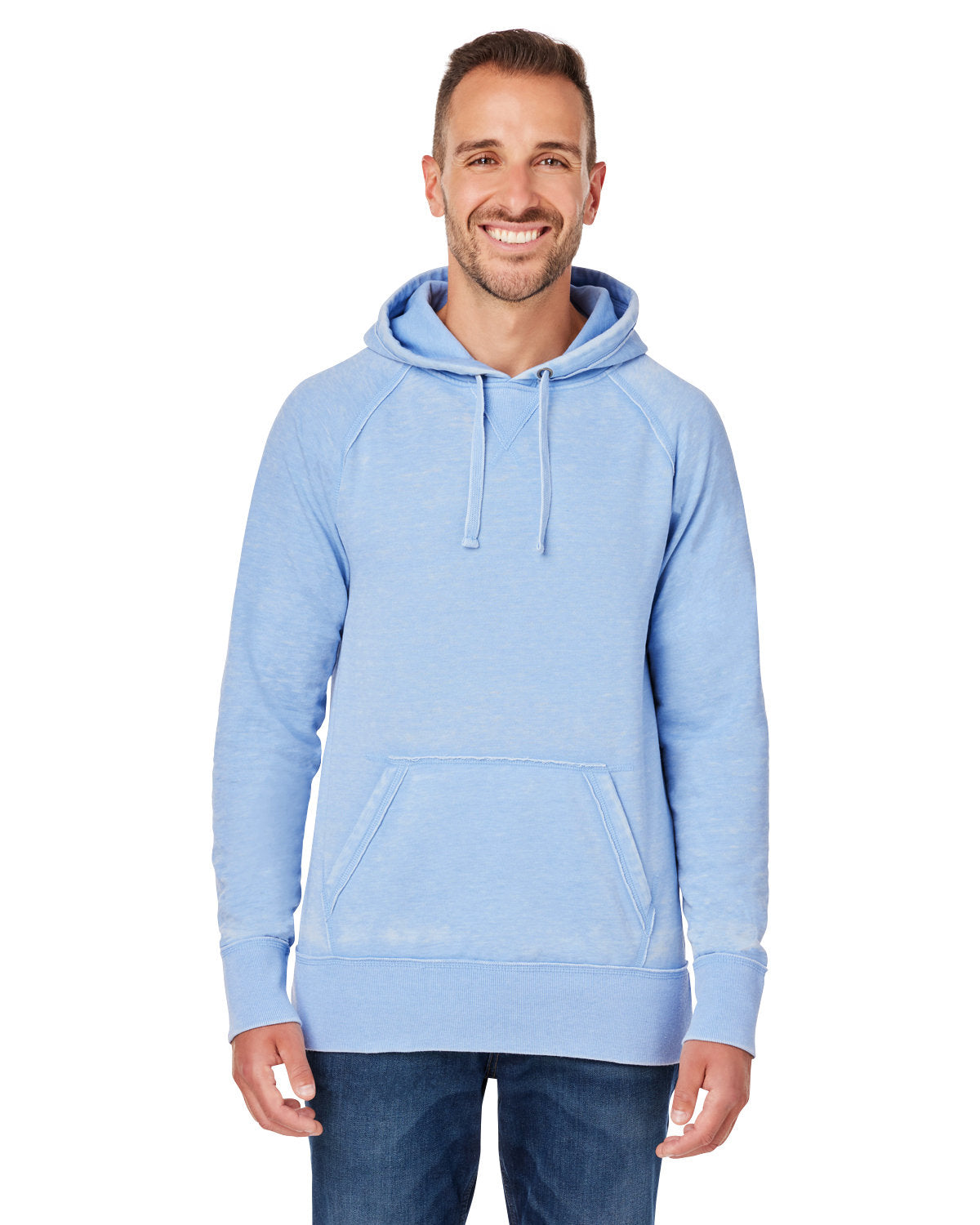 Adult Vintage Zen Fleece Pullover Hooded Sweatshirt