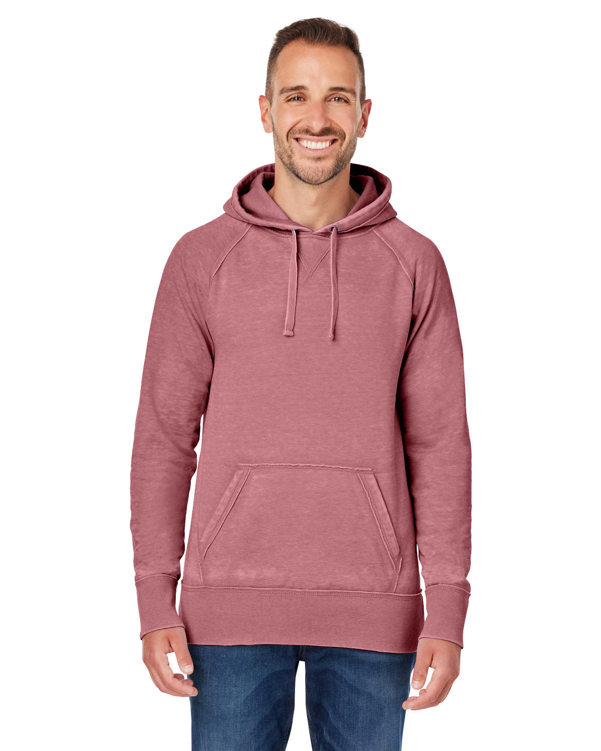 Adult Vintage Zen Fleece Pullover Hooded Sweatshirt