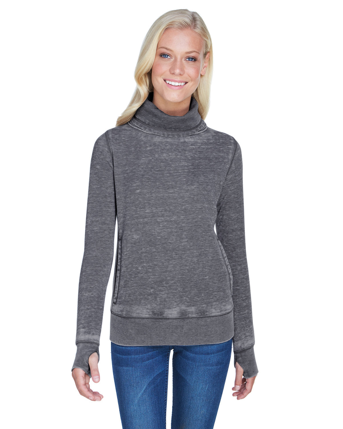 Ladies' Zen Fleece Cowl Neck