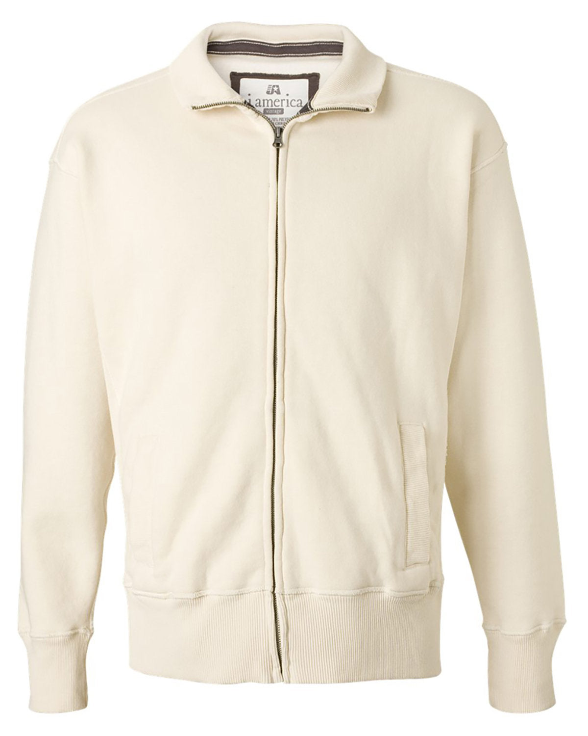 Unisex Vintage Solid Fleece Jacket