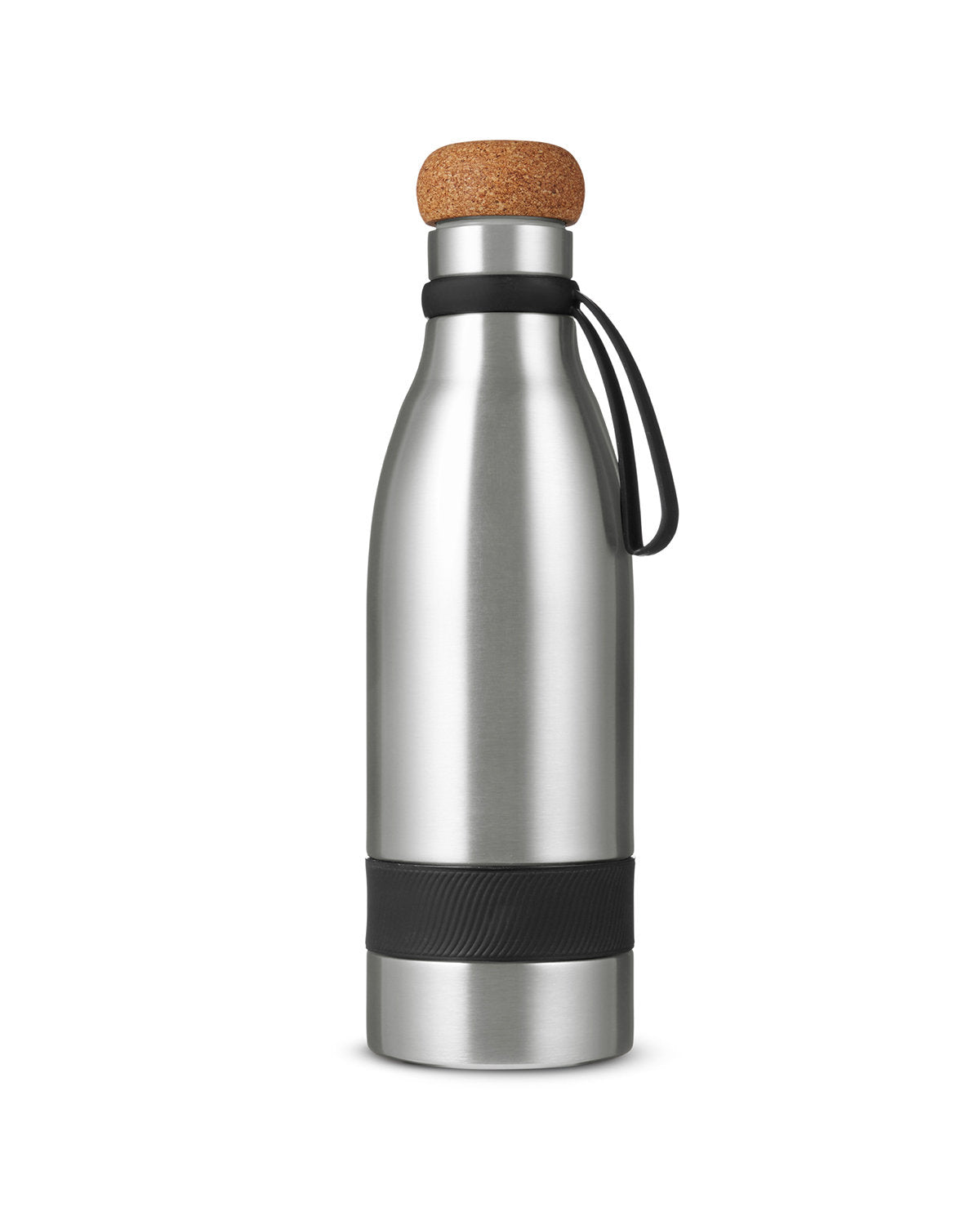19oz Double Wall Vacuum Bottle With Cork Lid
