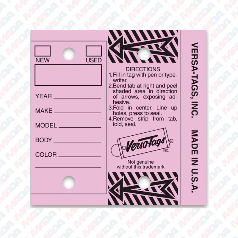 Versa-tag Wrap Around W/Ring (250 box)